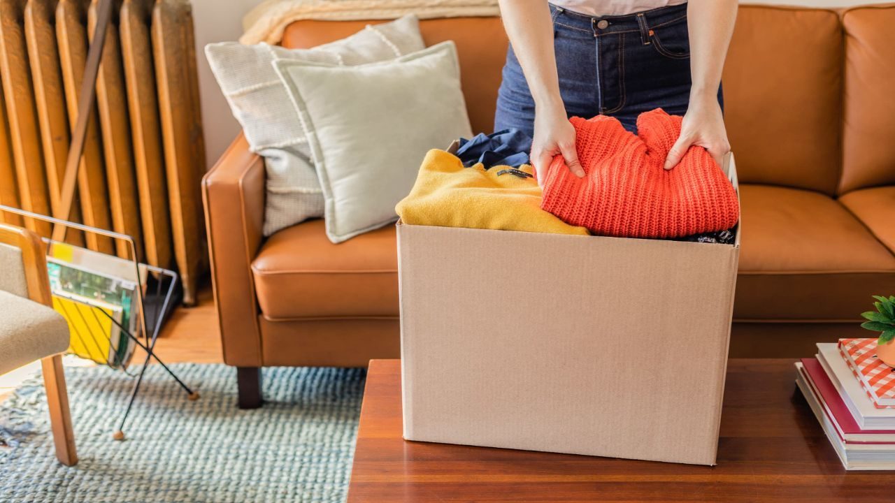 Decluttering the Living Room